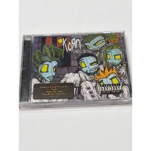 Korn Issues CD Album Parental Advisory Explicit Content 1999 Nu Metal Rock